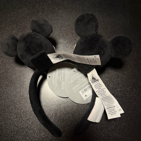 Mickey Mouse Heart Eyes Headband Plush NWT - Picture 3 of 7